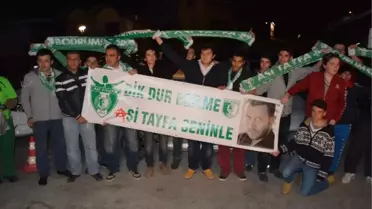 Bodrumspor Taraftarları Nejat İçin Hastanede Pankart Açtı