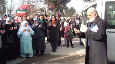 Nevşehir'den Kutsal Topraklara Giden Umreciler Dualar ile Uğurlandı