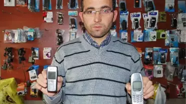 Ceylanpınar'da Cep Telefonunda Nostaljik Dönem