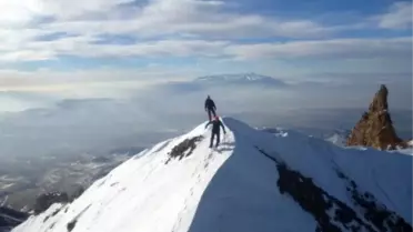 Gaün Dağcılık Topluluğu Öğrencilerinden Erciyes Tırmanışı