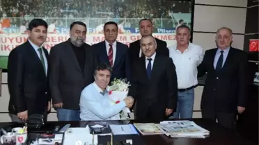 Kaymakam Narinoğlu'ndan Samsunspor'a Ziyaret