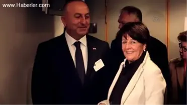 AB Bakanı ve Başmüzakereci Çavuşoğlu Brüksel'de