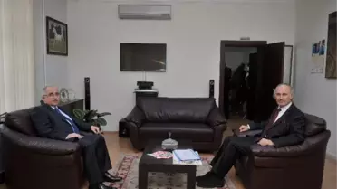 Eskişehir Valisi Tuna, Halil Çankaya'yı Ziyaret Etti