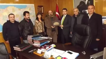 Sey-Der Seyitgazi Kaymakamını Ziyaret Etti