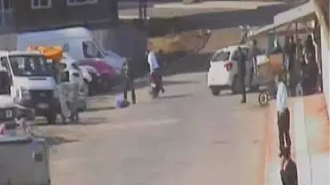 Cezaevi Önündeki Cinayet Kamerada