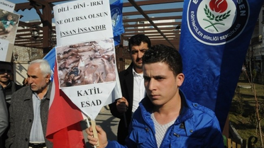 Cizre'de STK'lar Suriye'deki İşkence ve Katliama Tepkili
