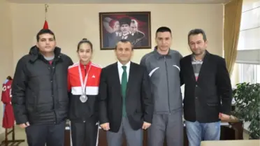 Şampiyon Taekwondocuya Bir Altın Ödülü Daha