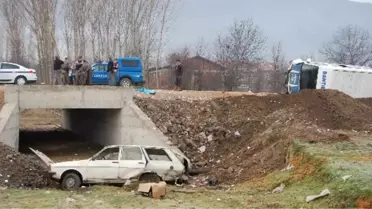 Trafiğe Açılmamış Yolda Kaza: 7 Yaralı