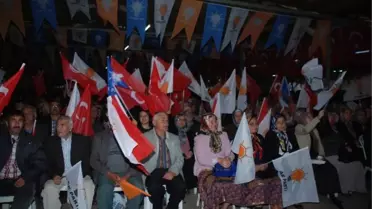 Bakan Çavuşoğlu, Antalya'da Aday Tanıtım Toplantısına Katıldı