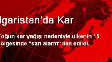 Bulgaristan'da Kar