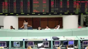 Borsada Birinci Seans Kapanış