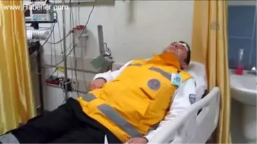 Ambulans şoförünün darp edildiği iddiası -