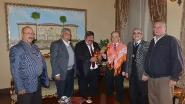 Yörük Türkmen Birliği Federasyonu Yönetiminden Ziyaret