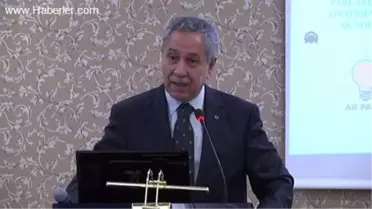 Arınç: 'Köşeli, ilkeli, omurgalı olmak lazım' -