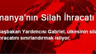 Almanya'nın Silah İhracatı