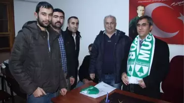 Yayman 48 Gençlik Taraftarlar Derneğini Ziyaret Eti