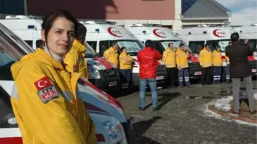 Erzurum 112 Filosuna 9 Yeni Tam Donanımlı Ambulans