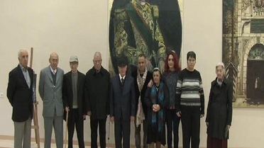 Görüntülü) Darülaceze Sakinlerinden 2. Abdülhamit Tablosu