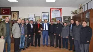 Hizmet İş'ten Başkan Ayaz'a Tebrik Ziyareti