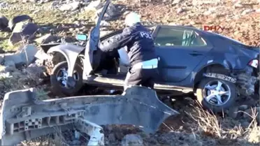Siverek'te Otomobil Devrildi: 4 Yaralı