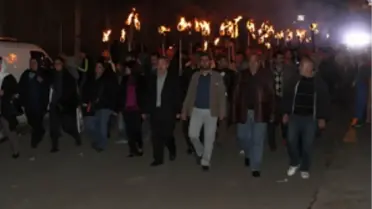 Bekirhan'da Rojava Yürüyüşü