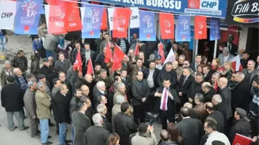 CHP'nin Soma Seçim Bürosuna 'Özel' Açılış