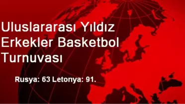 Uluslararası Yıldız Erkekler Basketbol Turnuvası