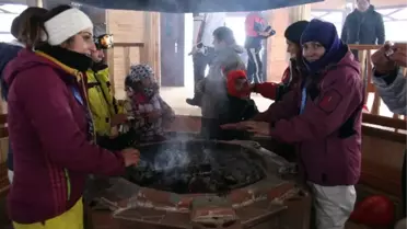 Sarıkamış Cıbıltepe Kayak Merkezi'ndeki Kafeteryaların Açılışı Yapıldı