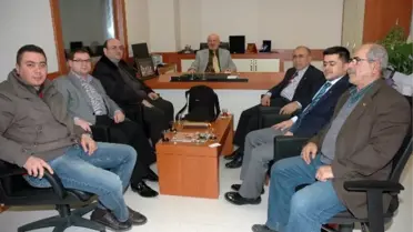 Türk Ocakları Yönetiminden Rektör Prof. Dr. Sınav'a Ziyaret