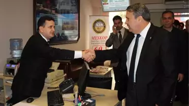 Çerçi'den Meskop ve Ziraat Odası'na Ziyaret