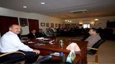 Kooperatif İş Sendikası Üyeleri Başkan Aşkın'ı Ziyaret Etti