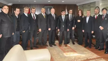 Bgc Yönetiminden Emniyet Müdürü Durmuşlar'a Hayırlı Olsun Ziyareti