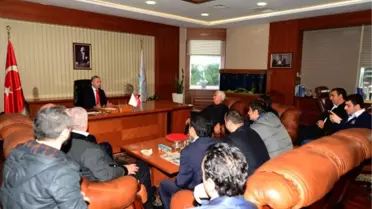 Sesigüzel'den Uzun'a Tebrik Ziyareti