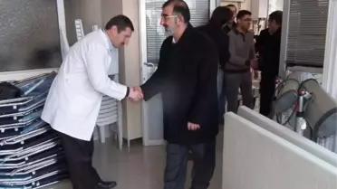 Sp'li Erbaş'tan Kızılay Kan Merkezi'ne Ziyaret