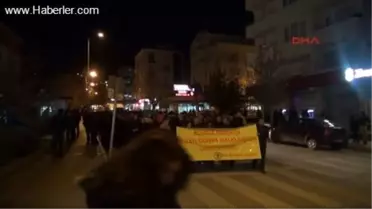 Tunceli'de Suriye Kürtlerine Destek Yürüyüşü