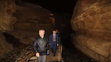 Trabzon Valisi Öz, Çal Mağarasını Gezdi
