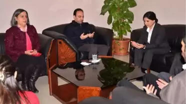PYD Heyetinden Baydemir`e Taziye Ziyareti
