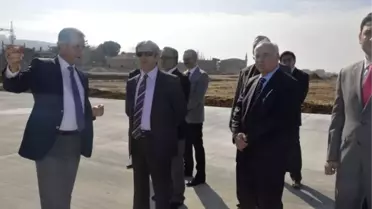 Vali Çınar'dan Havaalanında İnceleme