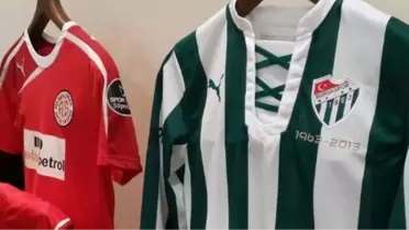 Bursaspor, MP Antalyaspor Maçına Çubuklu Forma ile Çıkacak