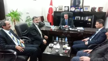 Fethullah Erbaş Müdür Yurdakul'a Ziyaret