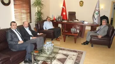 AK Parti Akyazı Belediye Başkan Adayı Akcan'dan, Başkan Yazıcı'ya Ziyaret