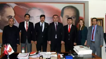 Baro Başkanı Mengücek'ten MHP'ye Ziyaret