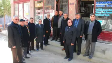 MHP Osmancık Adayı Kurşun Esnaf Ziyaretlerini Sürdürüyor