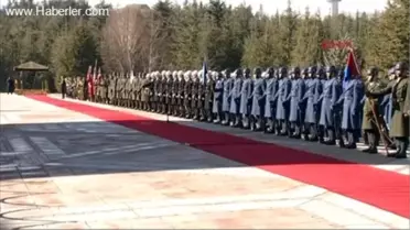 Gambiya Cumhurbaşkanı Yahya Jammeh Çankaya Köşkü'nde