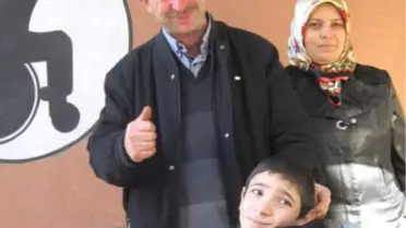 14 Yaşındaki Engelli Gencin Akülü Araç Sevinci