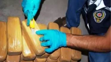 Kırıkkale'de Akaryakıt Tankerinde Eroin Ele Geçirildi