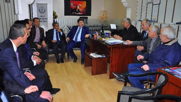 Tanrıverdi'den Salihli Esnaf Odası Başkanlarına Ziyaret
