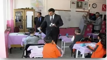 Kaman'Da Okul Sütü Uygulaması Başladı