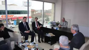 Başkan Alemdar Müteahhitler Birliğini Ziyaret Etti