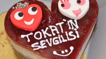 Vali Taşkesen'e Sürpriz Sevgililer Günü Pastası